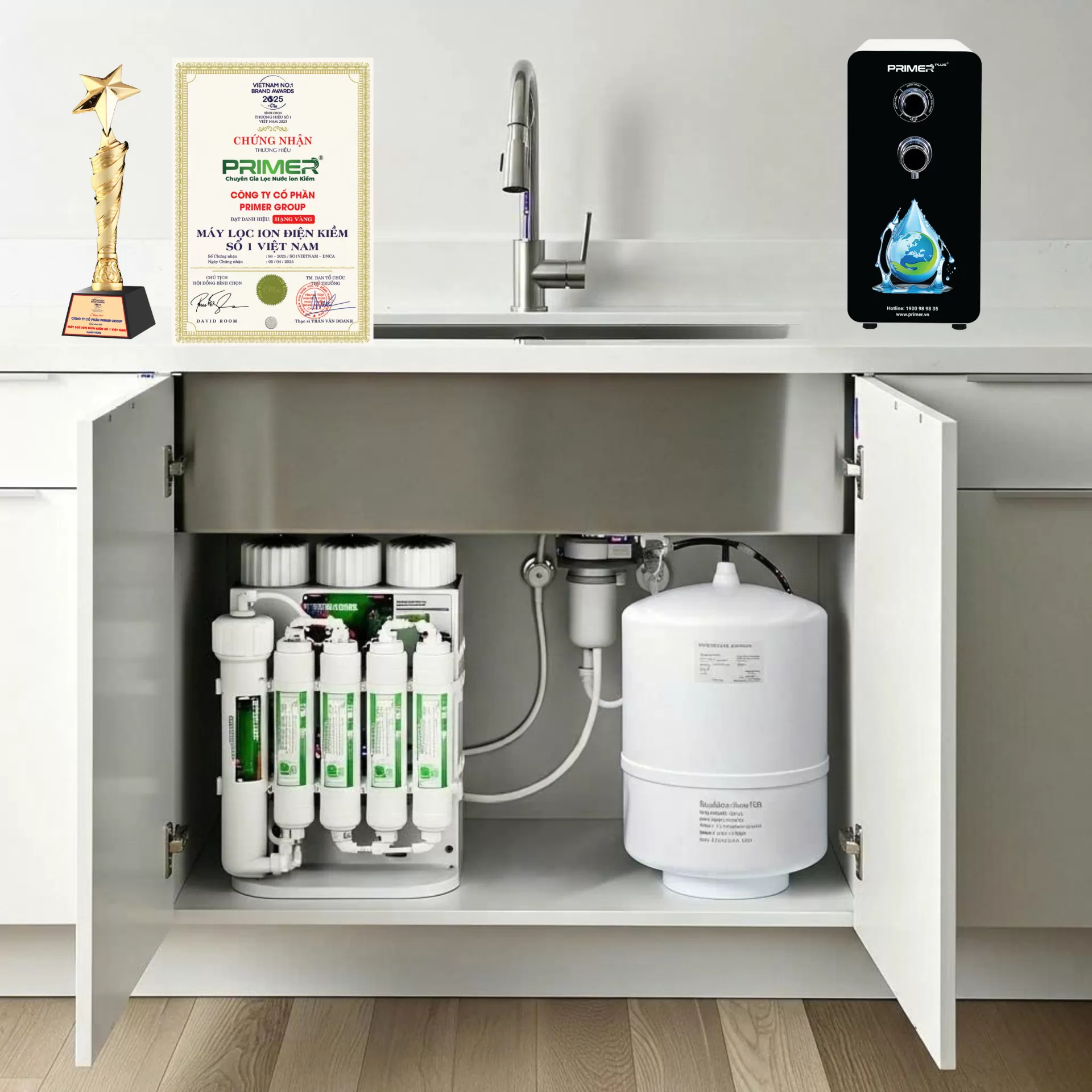 GIỚI THIỆU MÁY LỌC NƯỚC PRIMER ION 99