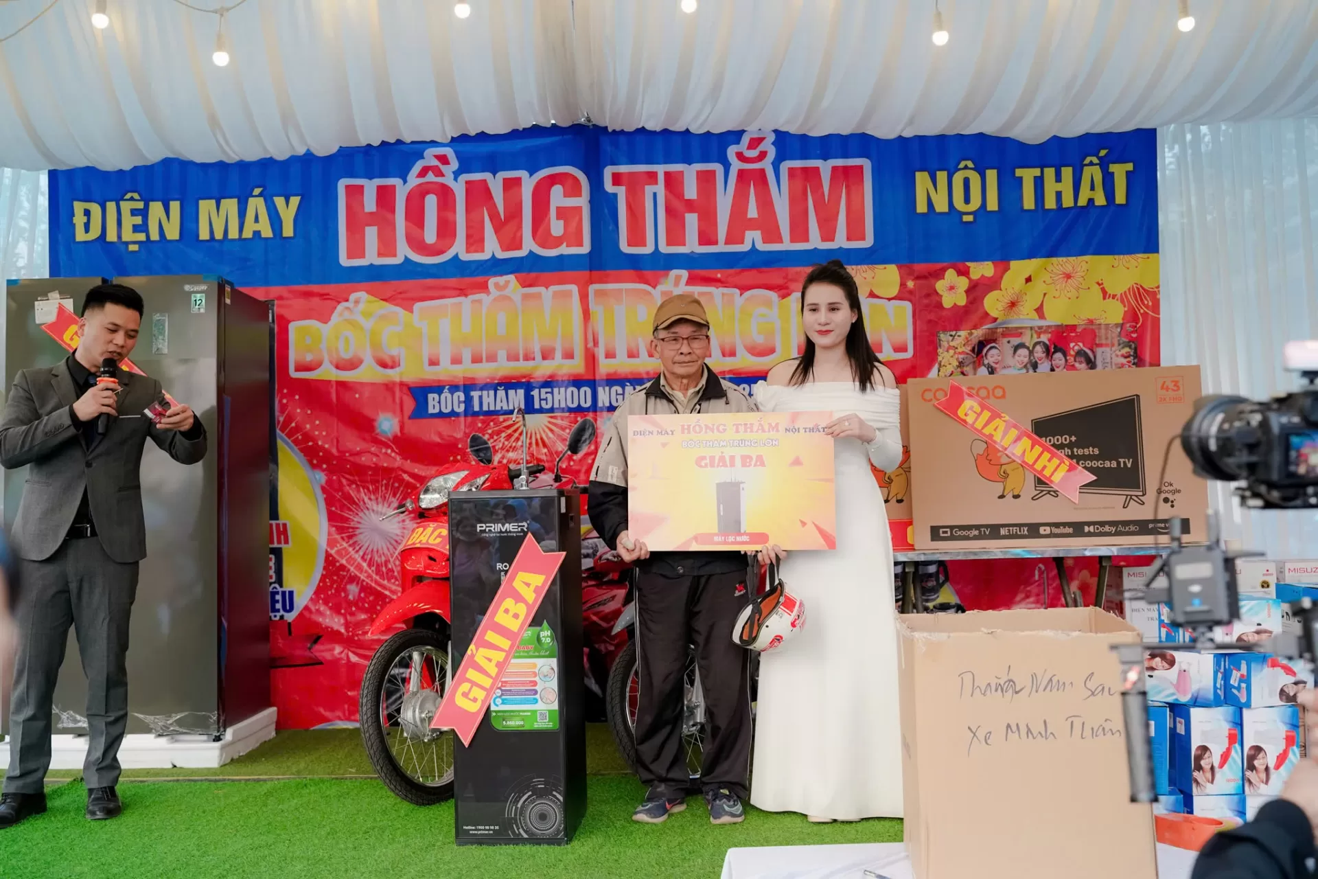 PRIMER & ĐIỆN MÁY HỒNG THẮM TỔ CHỨC CHƯƠNG TRÌNH 