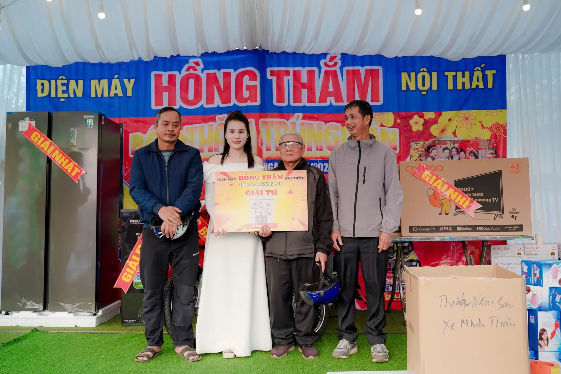 PRIMER & ĐIỆN MÁY HỒNG THẮM TỔ CHỨC CHƯƠNG TRÌNH 