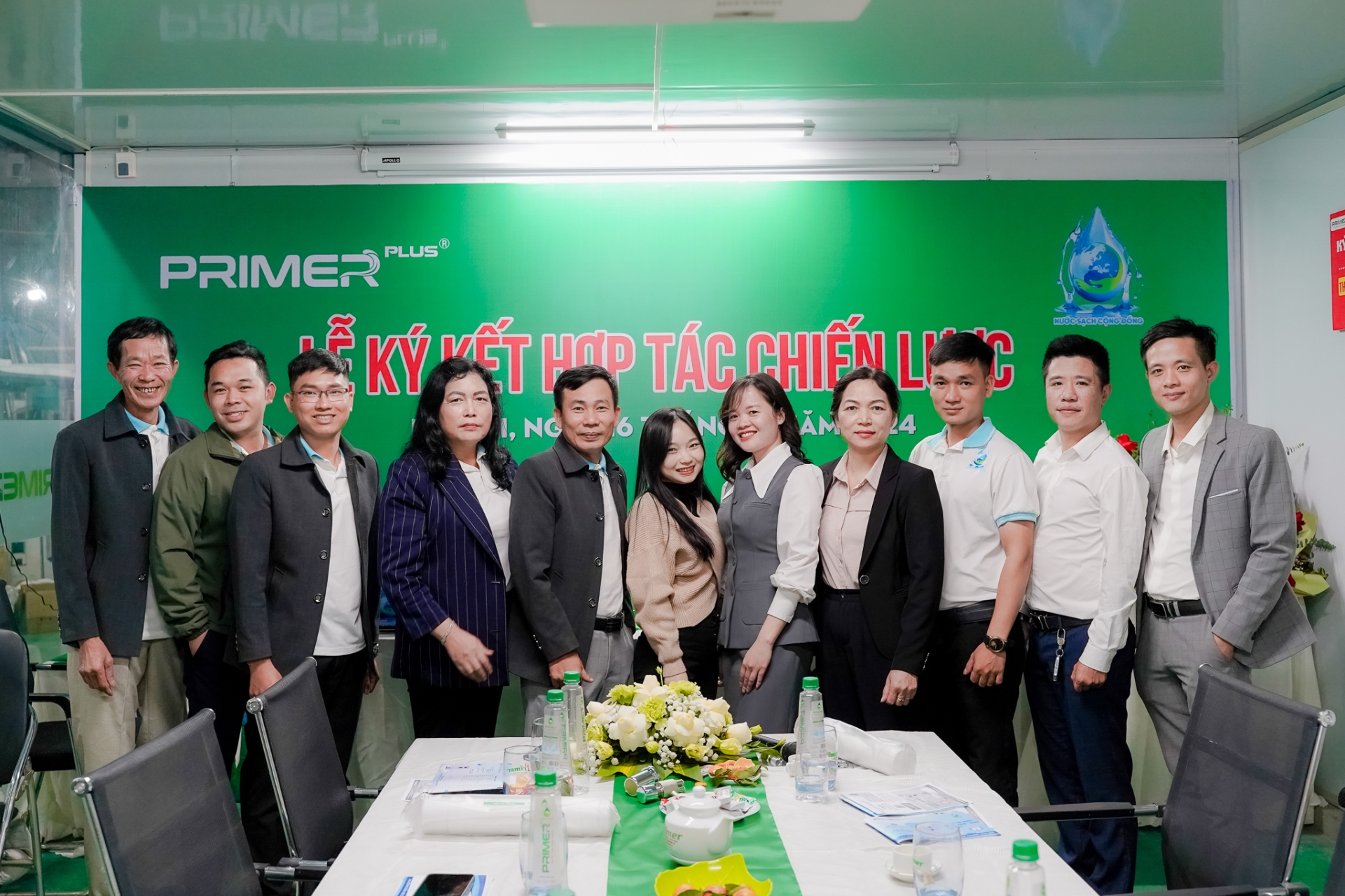 LỄ KÝ KẾT HỢP TÁC CHIẾN LƯỢC GIỮA PRIMER VÀ DỰ ÁN NƯỚC SẠCH CỘNG ĐỒNG