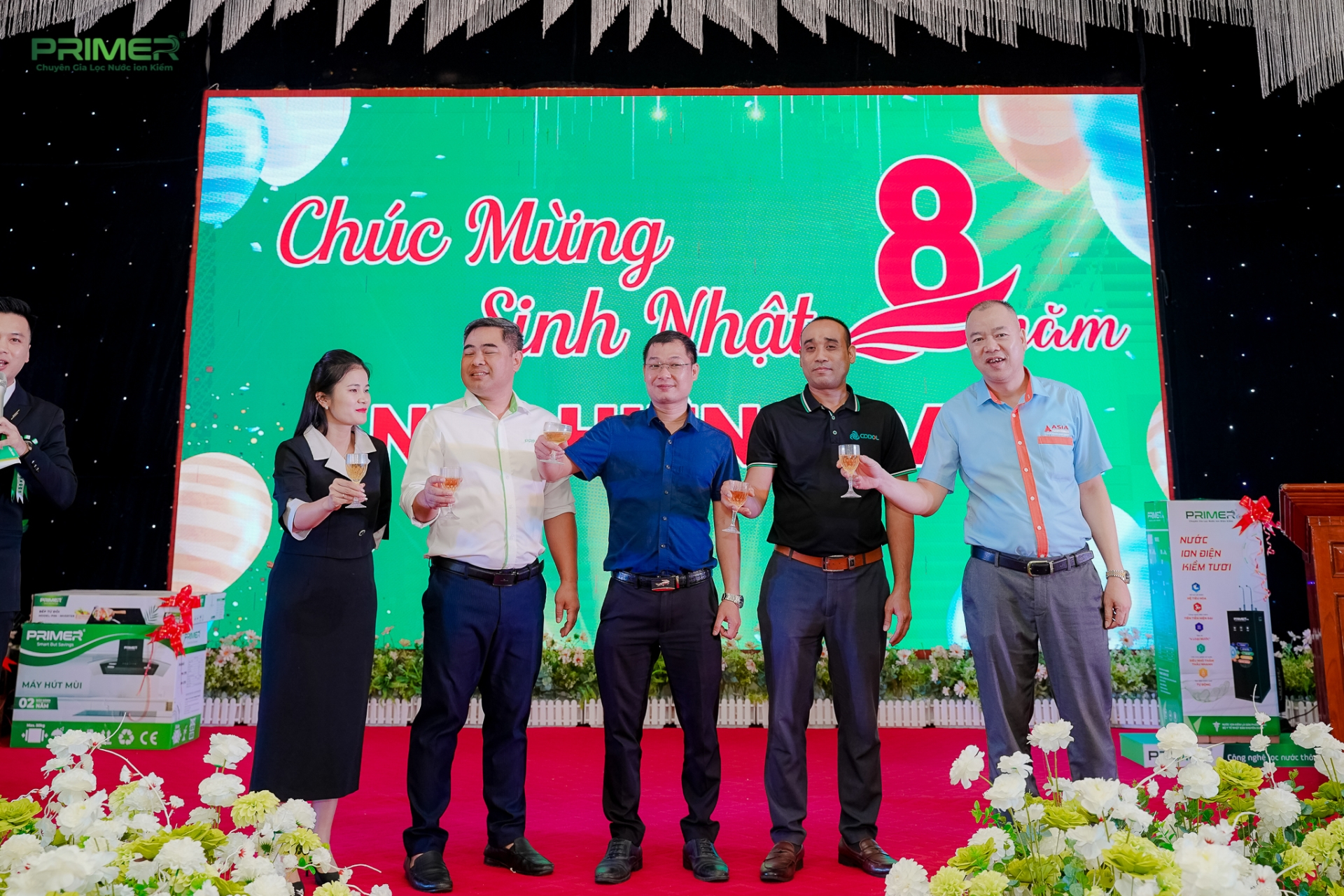 HỘI NGHỊ TRI ÂN KHÁCH HÀNG - MỪNG SINH NHẬT NPP HIỀN HOA LẦN THỨ 8