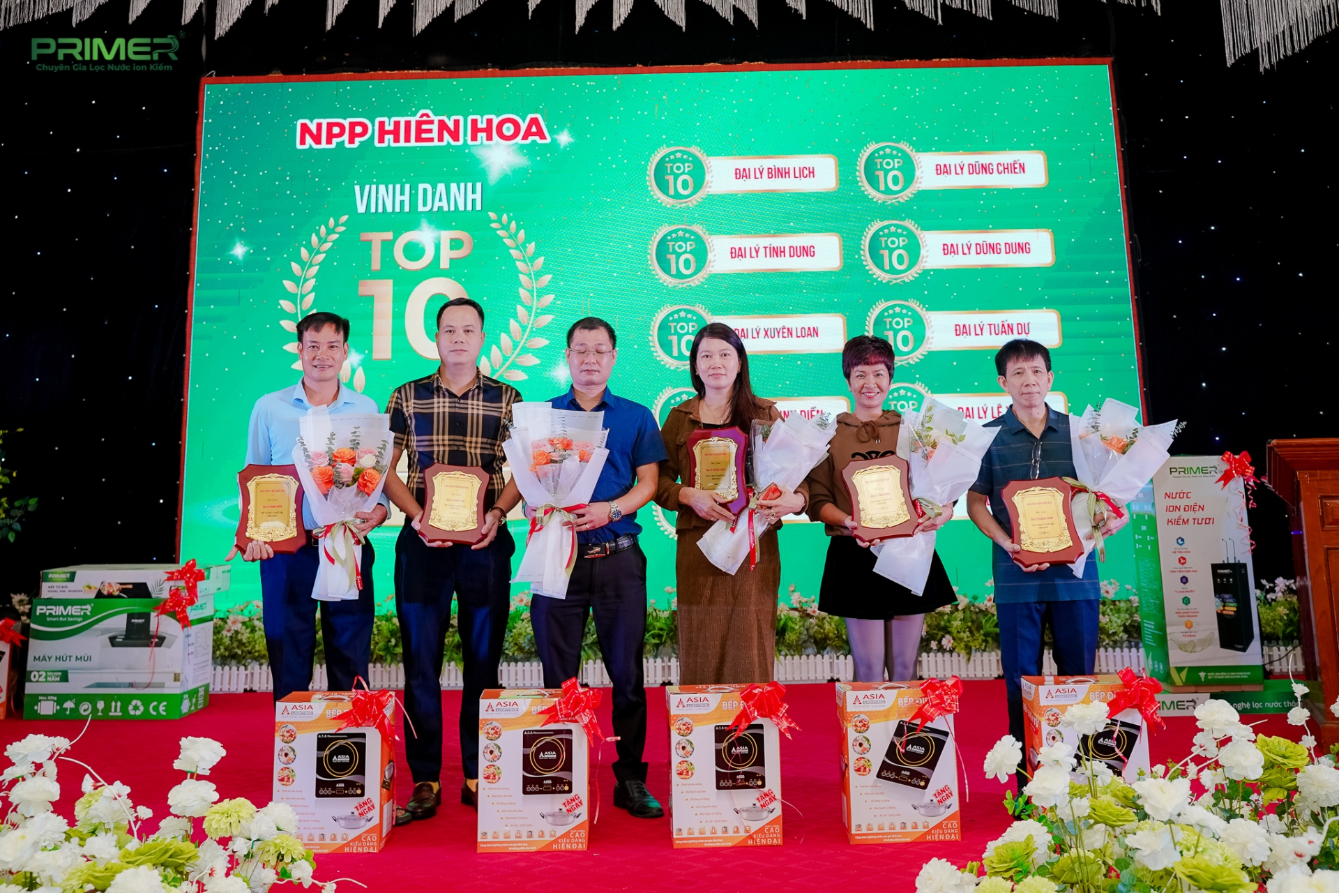 HỘI NGHỊ TRI ÂN KHÁCH HÀNG - MỪNG SINH NHẬT NPP HIỀN HOA LẦN THỨ 8