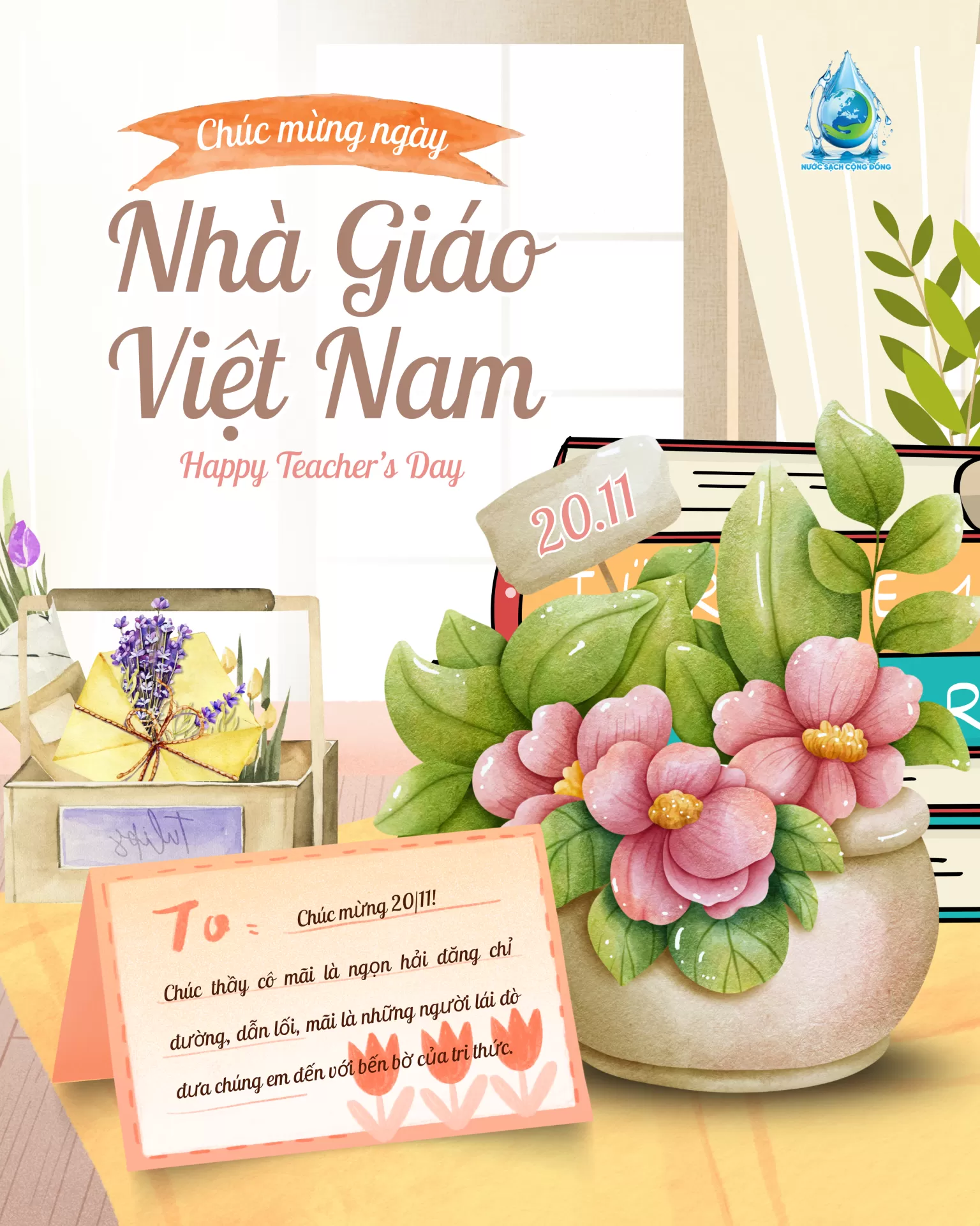 Máy lọc nước PRIMER và Nước Sạch Cộng Đồng đồng hành trong Dự án Nước Sạch Học Đường, mang nước sạch, nước tốt, nước ion kiềm cho thầy cô và học sinh.