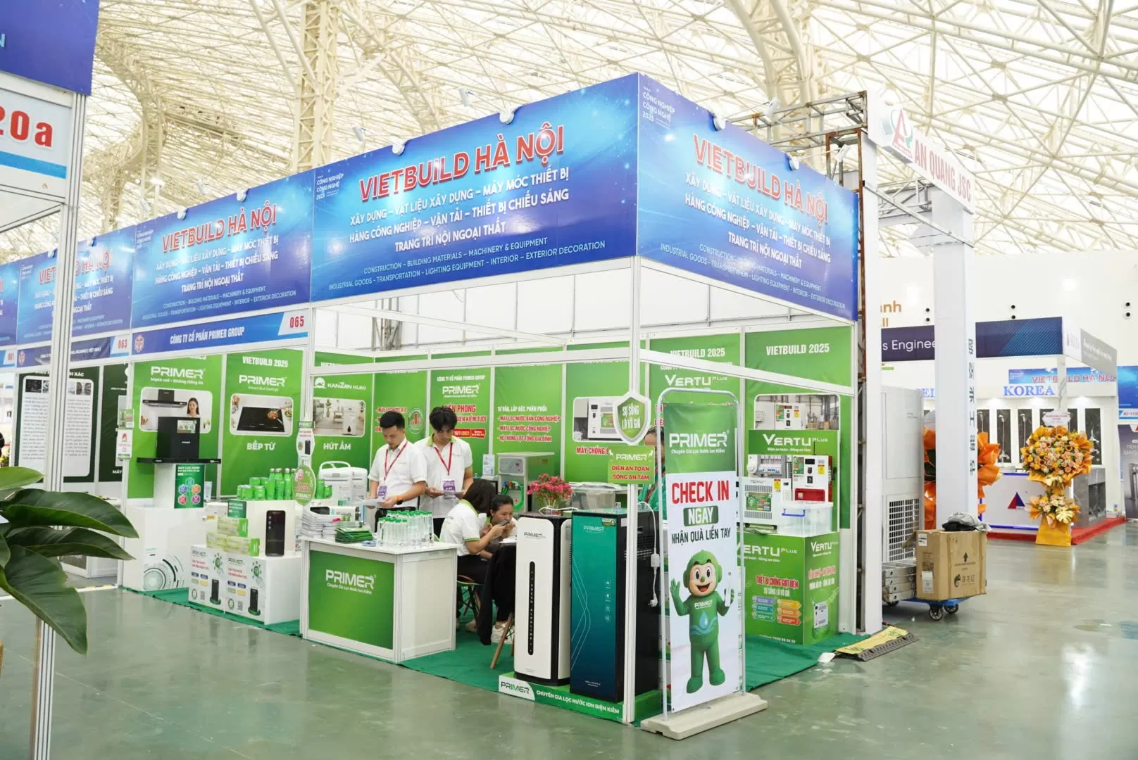 Triển lãm Quốc tế VIETBUILD Hà Nội 2025 tiếp tục là sự kiện lớn nhất. Hòa trong không khí của triển lãm, Primer Group mang đến một gian hàng nổi bật.....