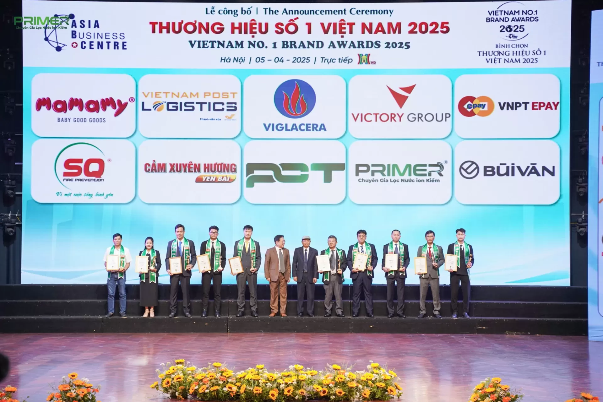 PRIMER KHẲNG ĐỊNH VỊ THẾ DẪN ĐẦU NGÀNH LỌC NƯỚC ION KIỀM TẠI VIỆT NAM