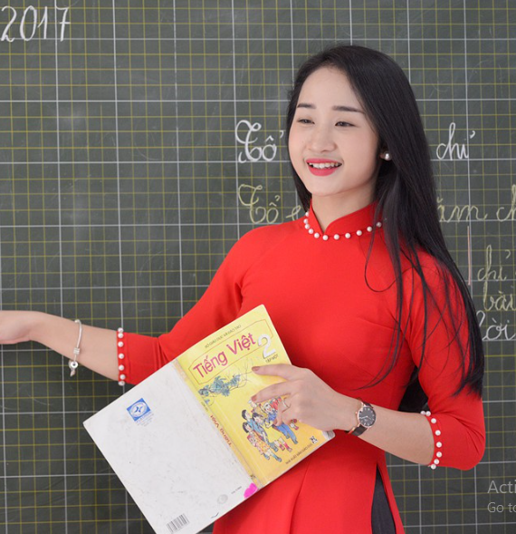 Chị Lê Thị Bích Ngọc - Giáo viên tại Trường THCS Lương Thế Vinh