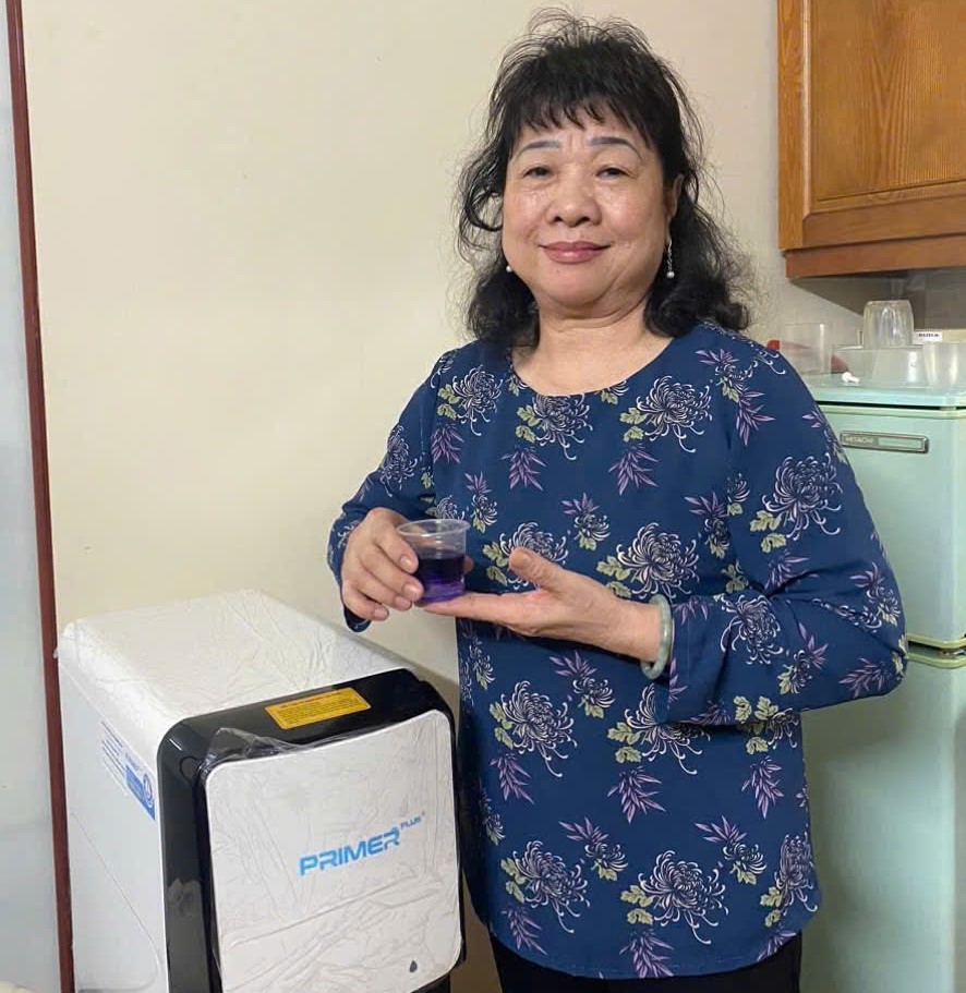 Chị Nguyễn Thị Lan - Chủ quán ăn tại Ba Đình, Hà Nội