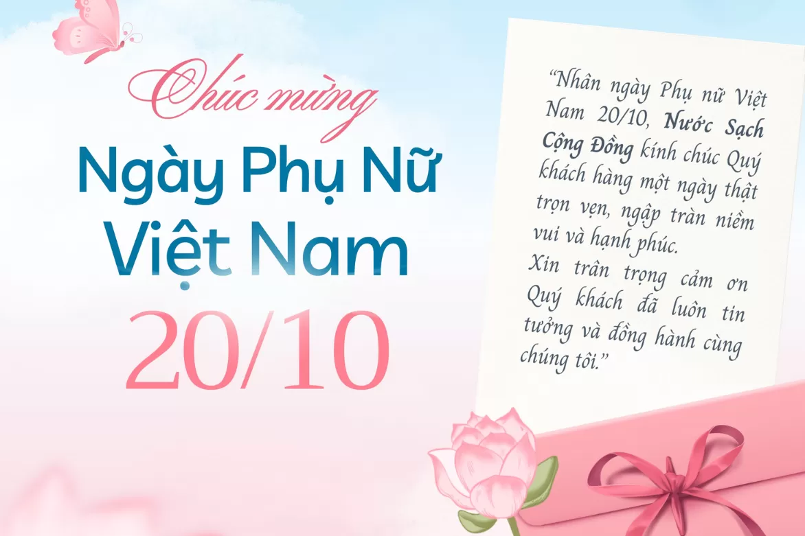 CHÚC MỪNG NGÀY PHỤ NỮ VIỆT NAM 20/10
