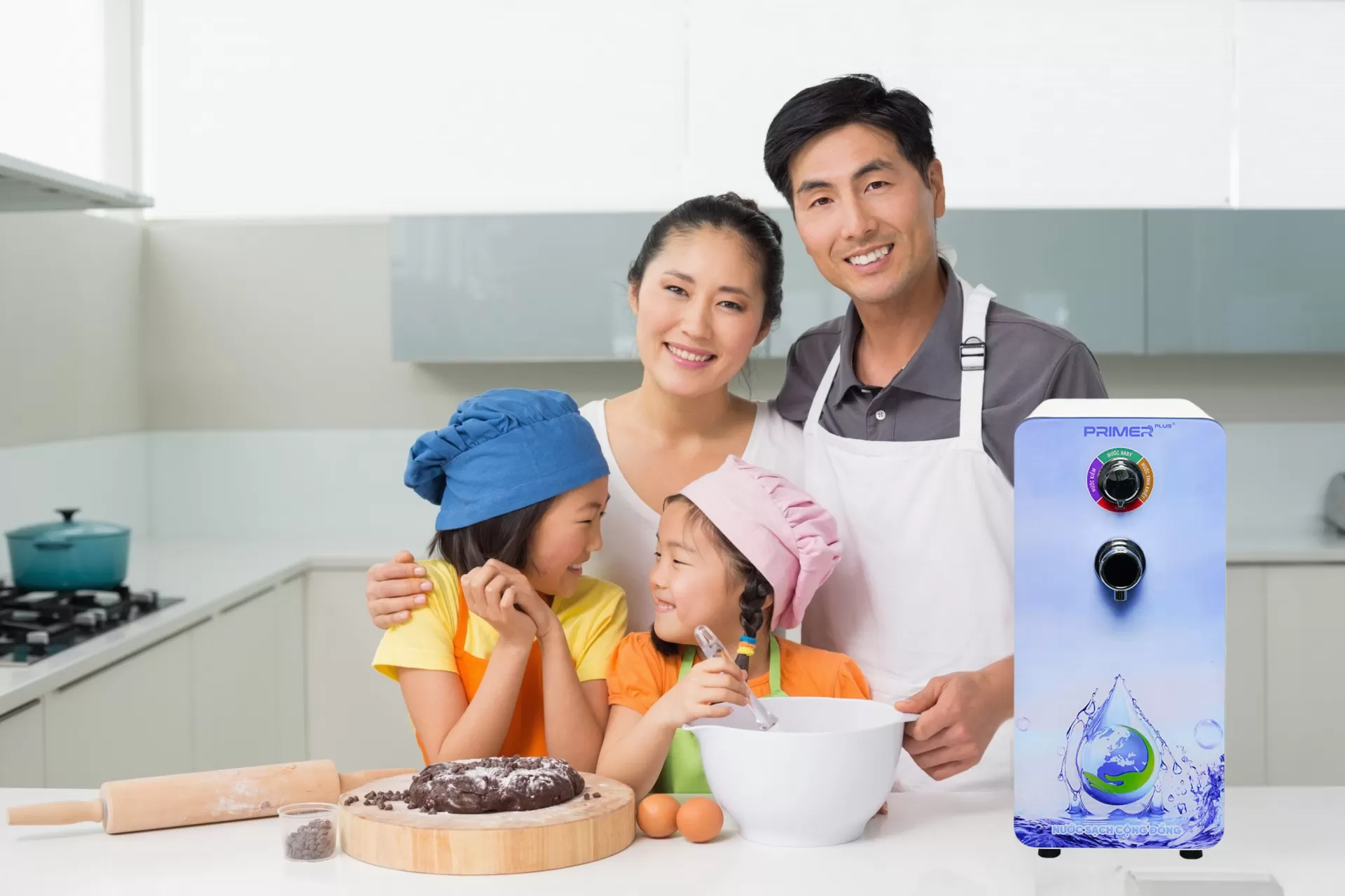 DỰ ÁN NƯỚC SẠCH CỘNG ĐỒNG MANG NƯỚC TỐT ĐẾN MỌI NHÀ