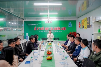 LỄ KÝ KẾT HỢP TÁC CHIẾN LƯỢC GIỮA PRIMER VÀ DỰ ÁN NƯỚC SẠCH CỘNG ĐỒNG