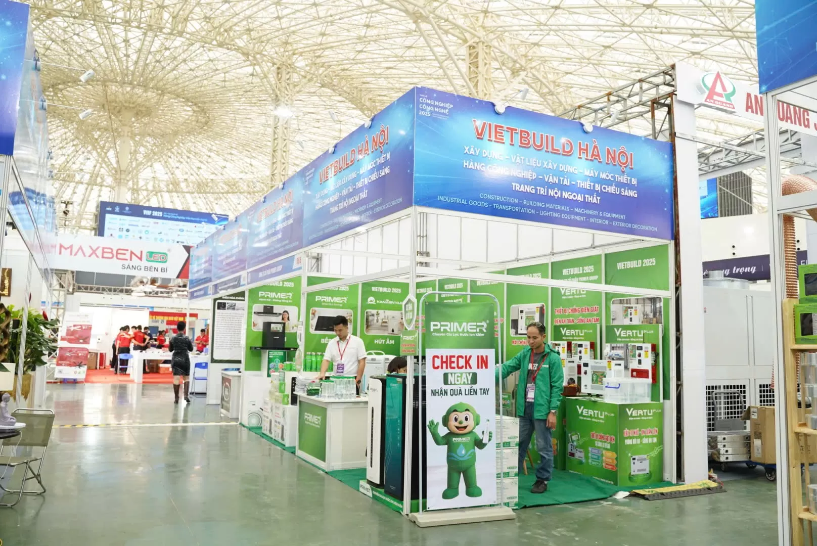 PRIMER GROUP TẠI TRIỂN LÃM QUỐC TẾ VIETBUILD HÀ NỘI 2025