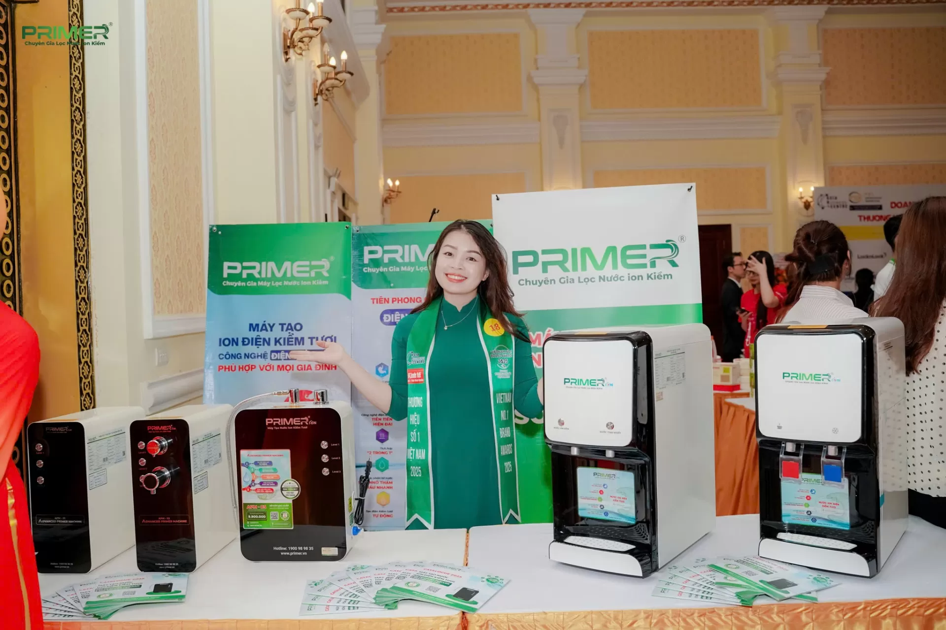 PRIMER KHẲNG ĐỊNH VỊ THẾ DẪN ĐẦU NGÀNH LỌC NƯỚC ION KIỀM TẠI VIỆT NAM