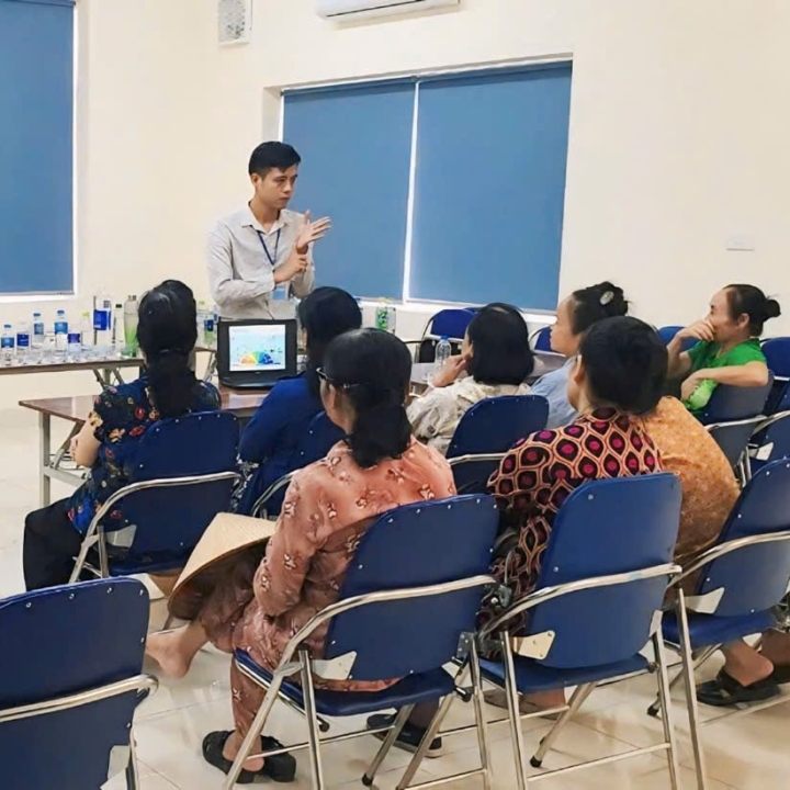Phổ biến kiến thức về nước sạch và hỗ trợ hơn 5.000 người dân mỗi năm